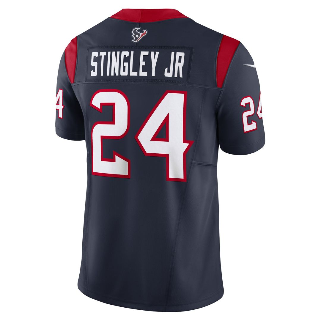 Houston Texans Derek Stingley Jr. Nike Navy Vapor F.U.S.E. Limited Jersey