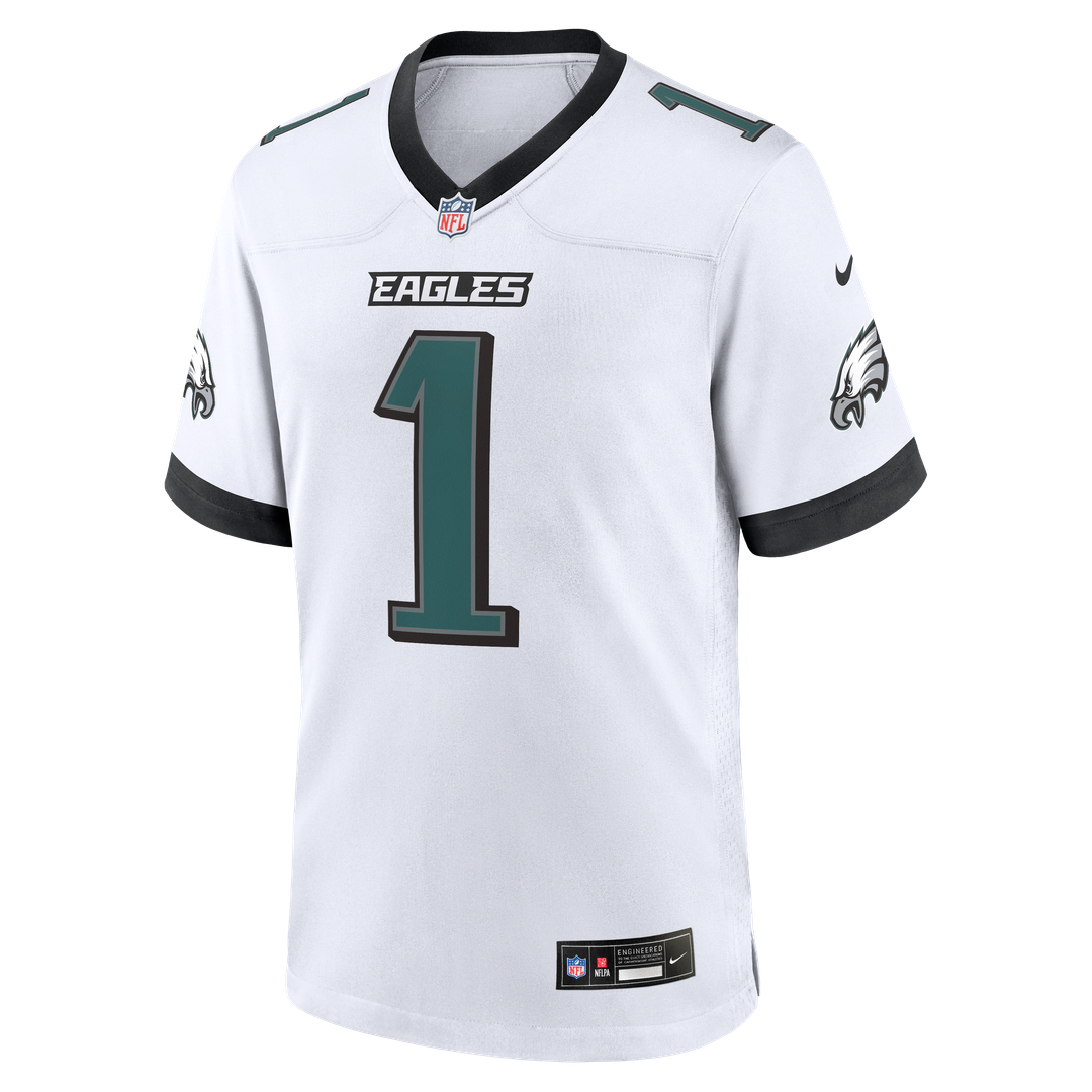 Philadelphia Eagles Jalen Hurts Nike Midnight Green Team Game Jersey