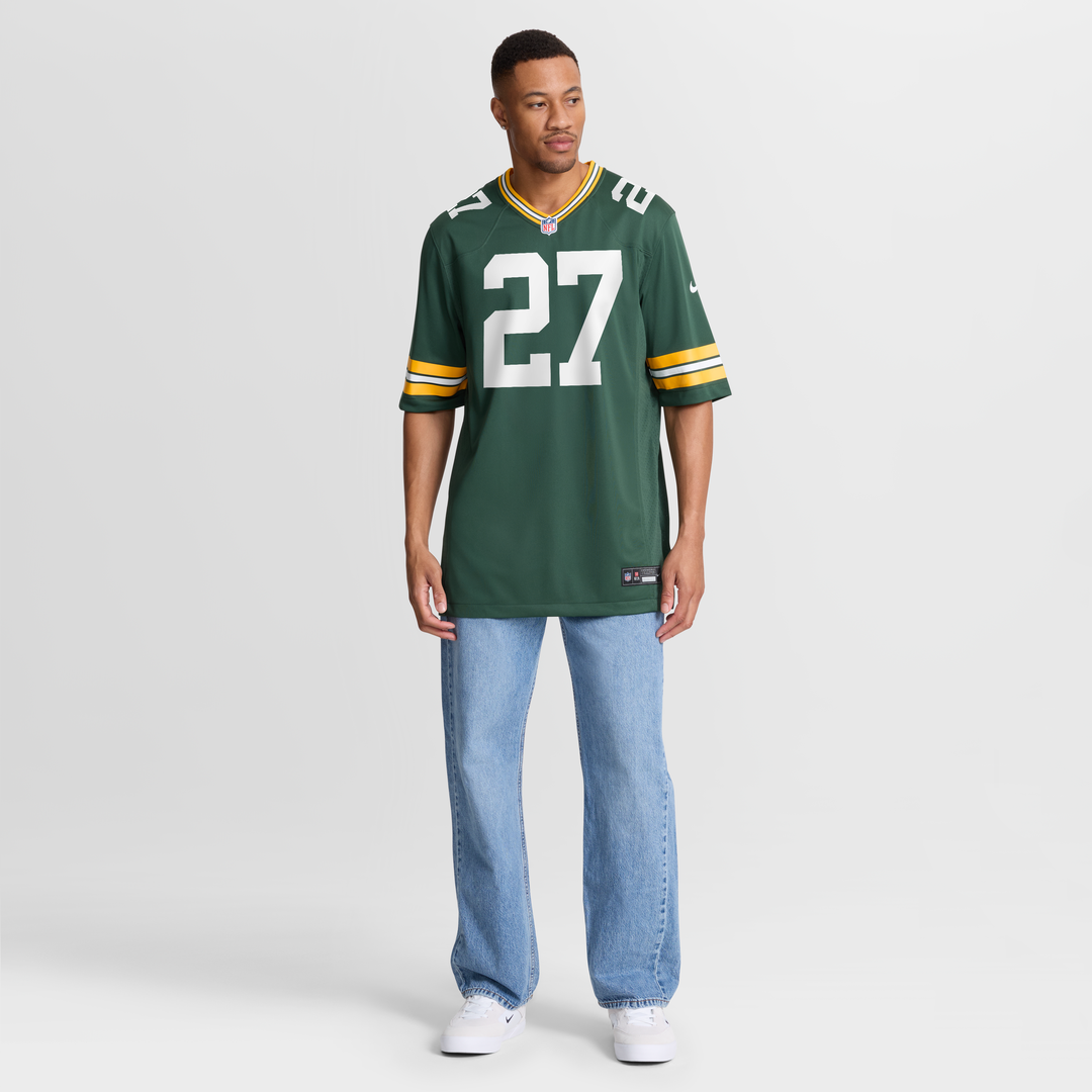 Green Bay Packers Kitan Oladapo Nike Green Game Jersey