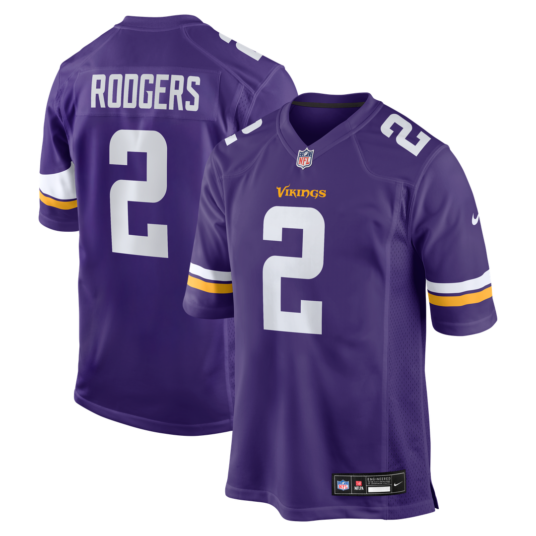 Minnesota Vikings Isaiah Rodgers Nike Purple Team Game Jersey