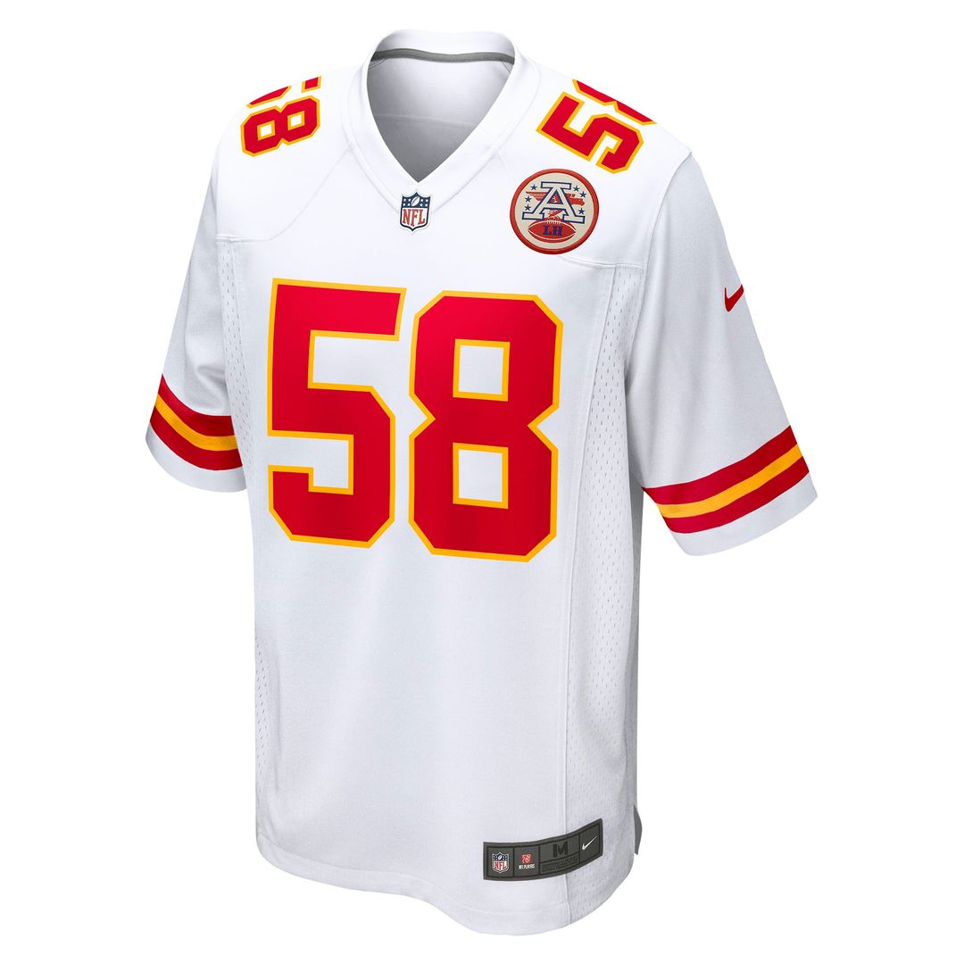 Kansas City Chiefs Derrick Thomas Nike Red Game Retired Player Jersey