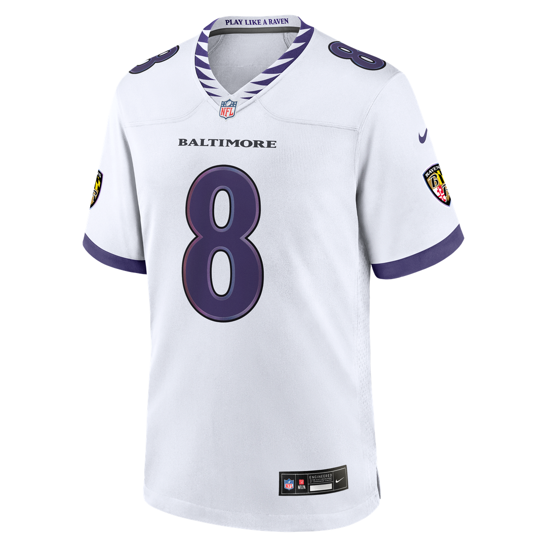 Baltimore Ravens Lamar Jackson Nike Purple Alternate Game Jersey