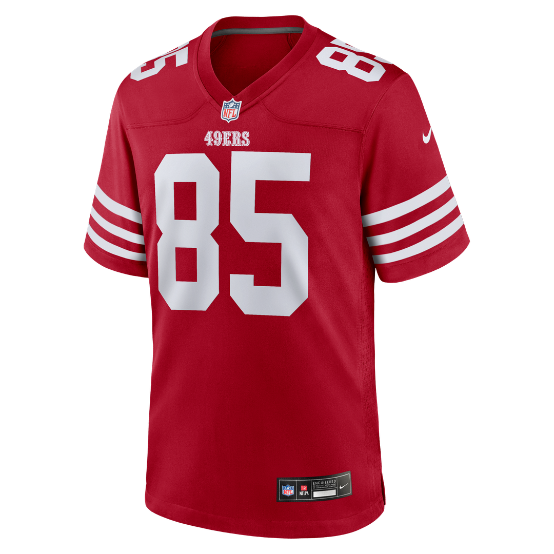 San Francisco 49ers George Kittle Nike White Player Game Jersey