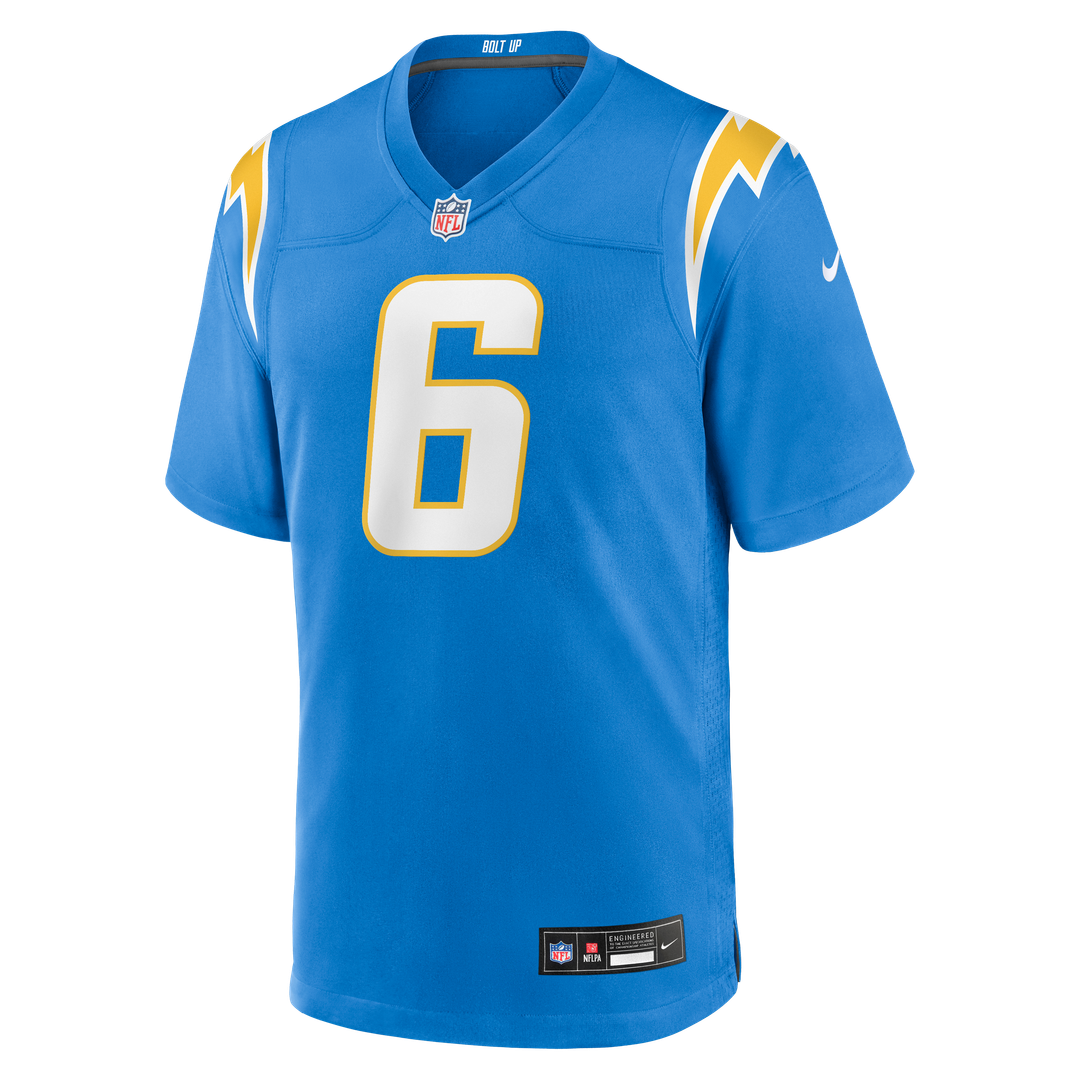 Los Angeles Chargers Eric Kendricks Nike Powder Blue Game Player Jersey