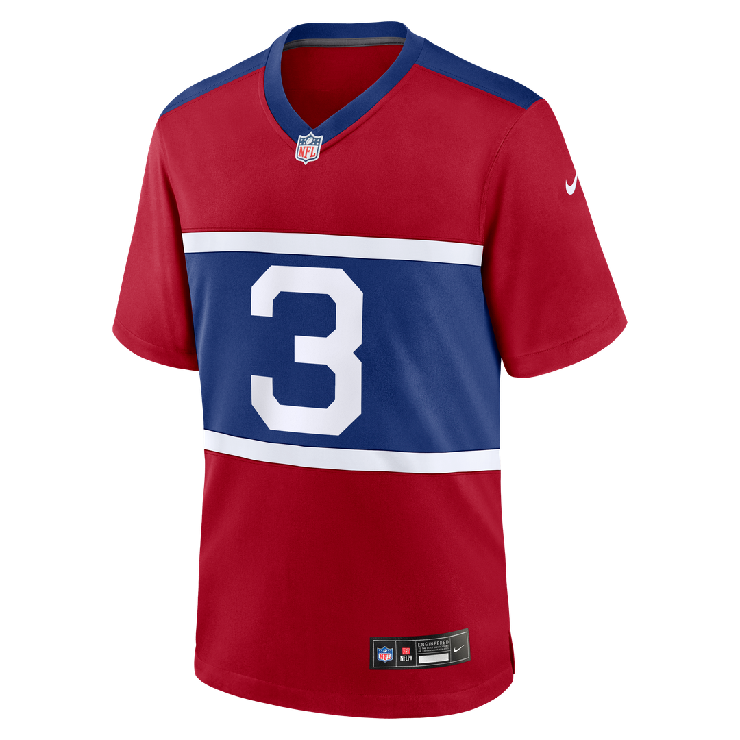 New York Giants Abdul Carter Nike White Game Jersey