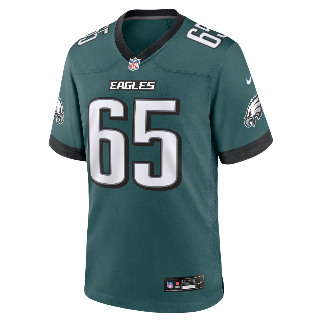 Philadelphia Eagles Lane Johnson Nike Midnight Green Team Game Jersey
