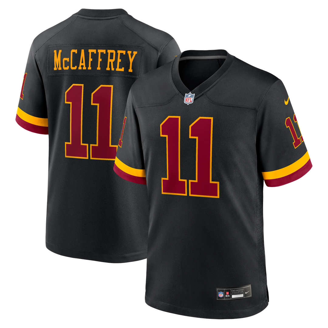 Washington Commanders Luke McCaffrey Nike White Game Super Bowl Era Jersey