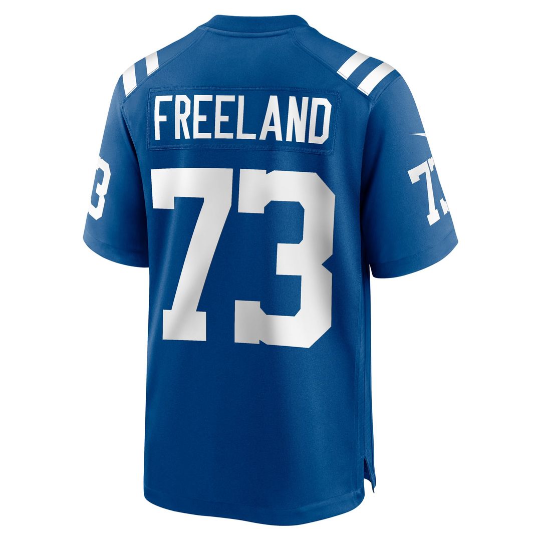 Indianapolis Colts Blake Freeland Nike Royal Team Game Jersey