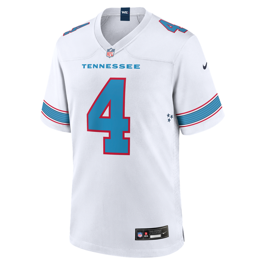 Tennessee Titans Wan'Dale Robinson Nike Light Blue Team Game Jersey