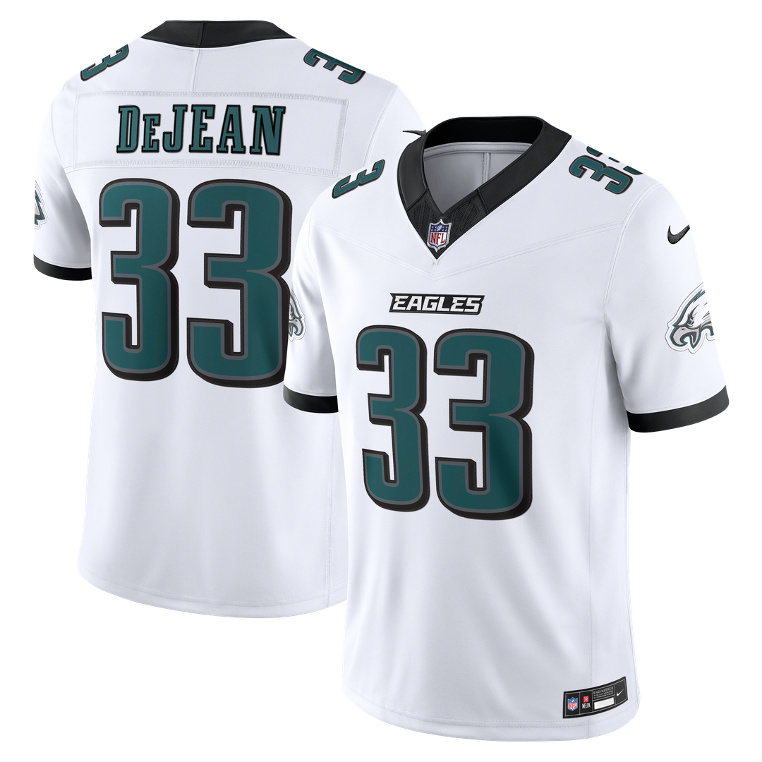 Philadelphia Eagles Cooper DeJean Nike Kelly Green Alternate Vapor F.U.S.E. Stitched Limited Jersey