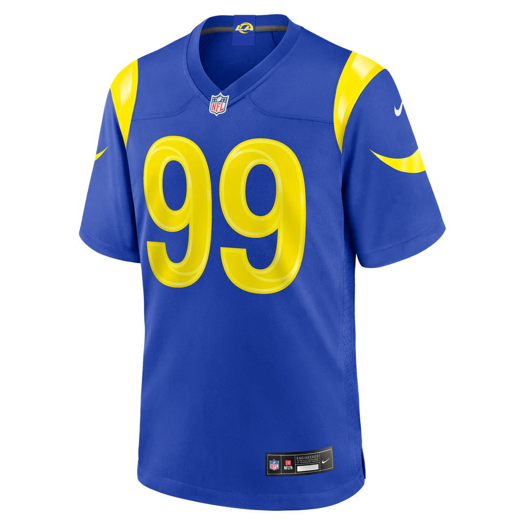 Los Angeles Rams Aaron Donald Nike White Game Jersey