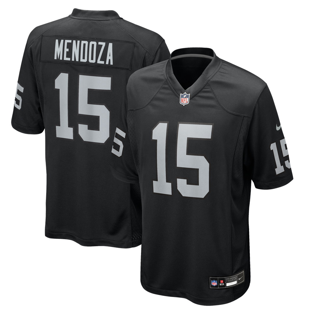 Las Vegas Raiders Fernando Mendoza Nike White Game Player Jersey