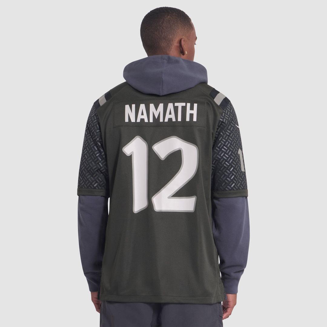 New York Jets Joe Namath Nike Green Rivalries Collection Retired Player Game Jersey