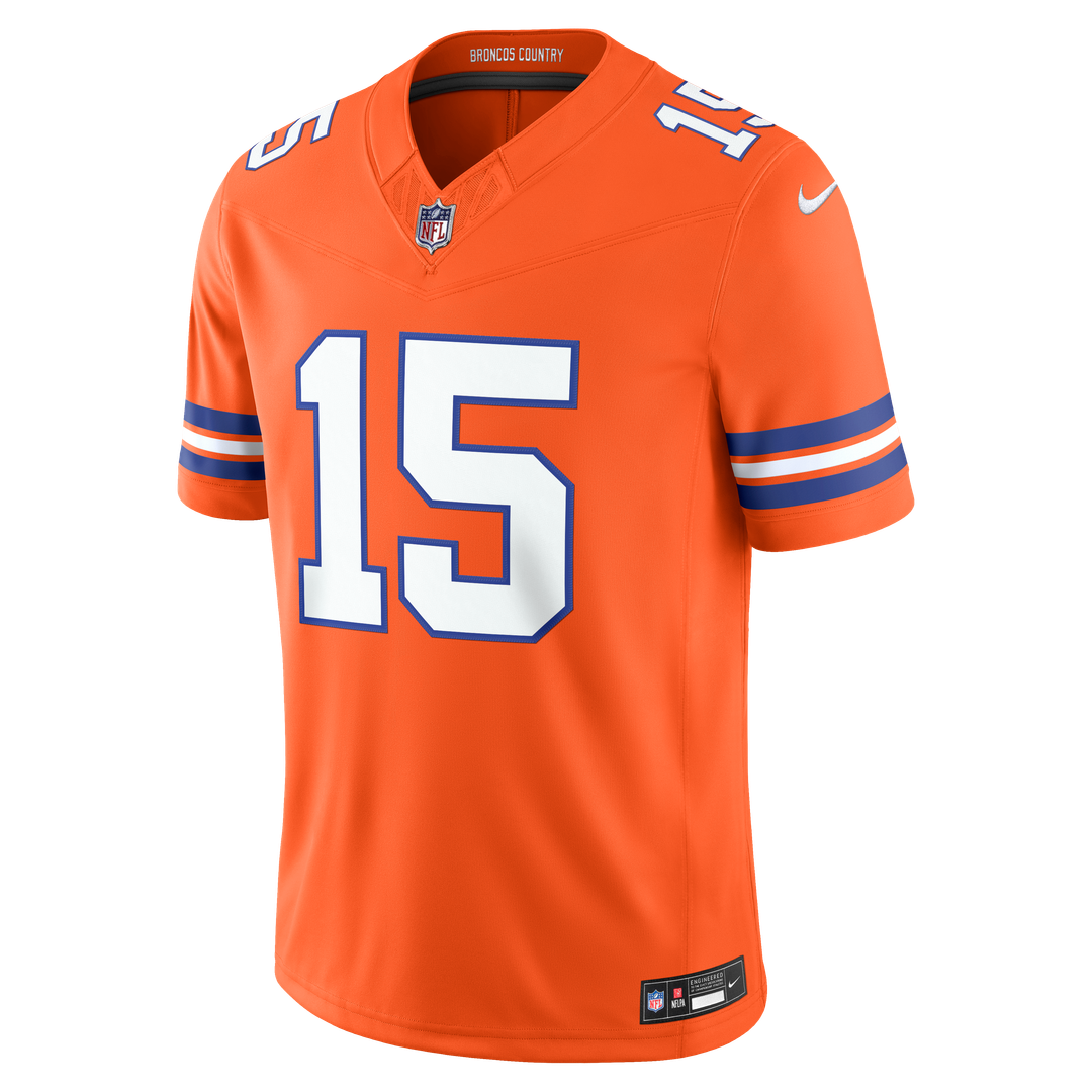 Denver Broncos Nik Bonitto Nike Orange Alternate Mile High Collection 1977 Throwback Vapor F.U.S.E. Stitched Limited Jersey