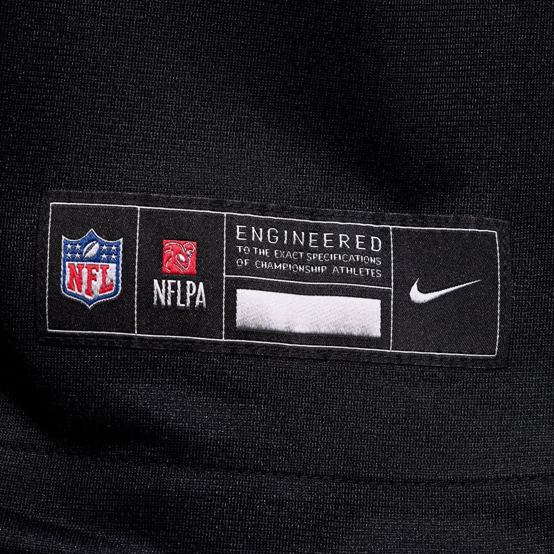 Carolina Panthers Hunter Renfrow Nike Black Team Game Jersey
