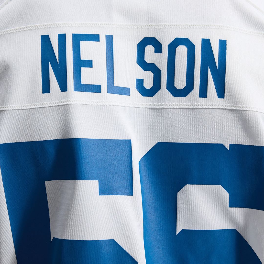 Indianapolis Colts Quenton Nelson Nike White Game Player Jersey