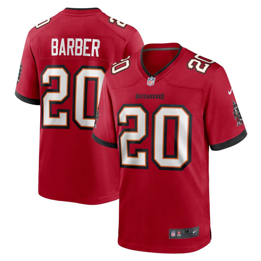 Tampa Bay Buccaneers Ronde Barber Nike Red Retired Player Game Jersey