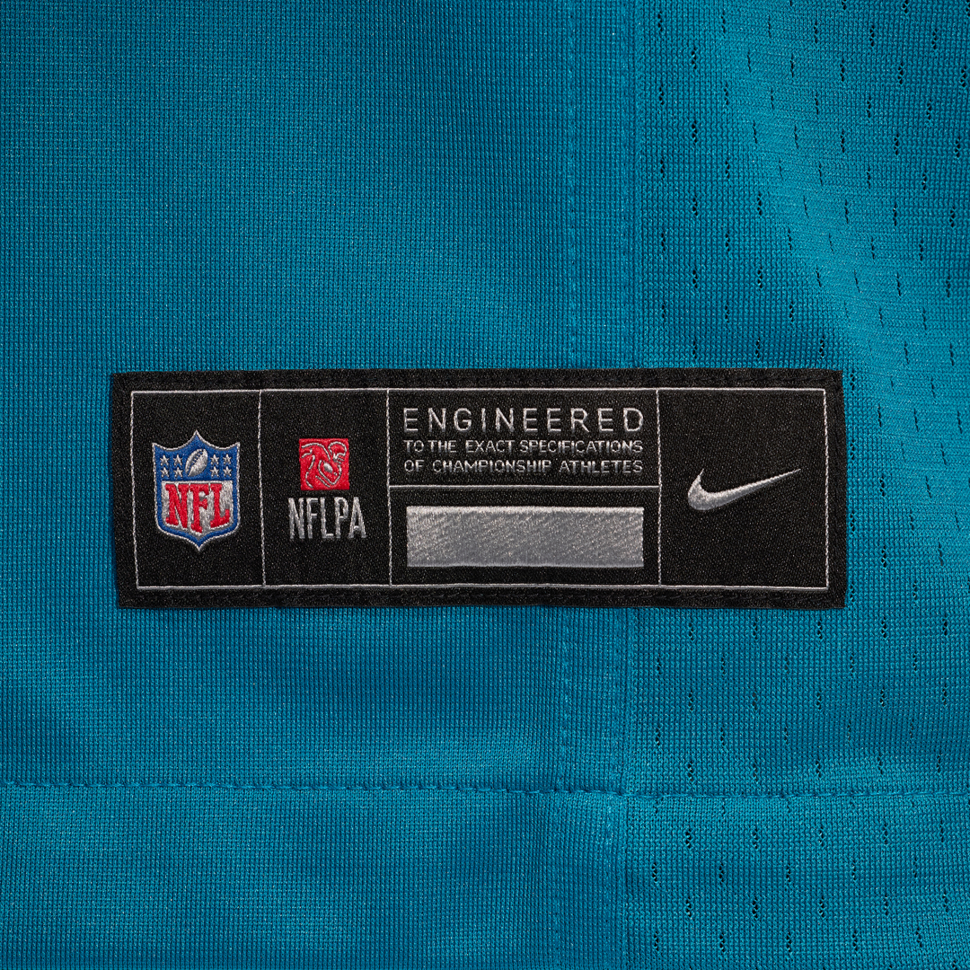 Jacksonville Jaguars Byron Leftwich Nike Teal Retired Player Game Jersey