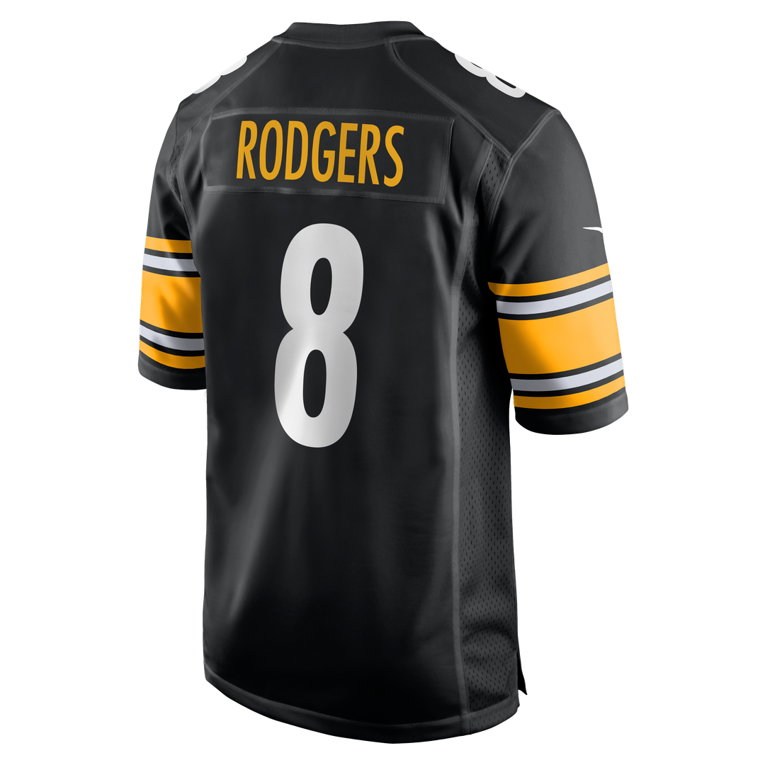 Pittsburgh Steelers Aaron Rodgers Nike White Game Jersey