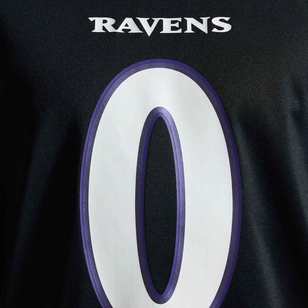 Baltimore Ravens Roquan Smith Nike Black Alternate Game Jersey