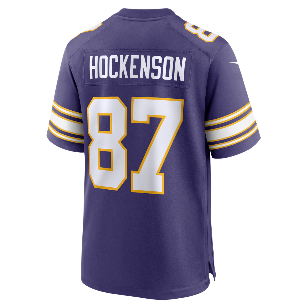 Minnesota Vikings T.J. Hockenson Nike Purple Classic Player Game Jersey