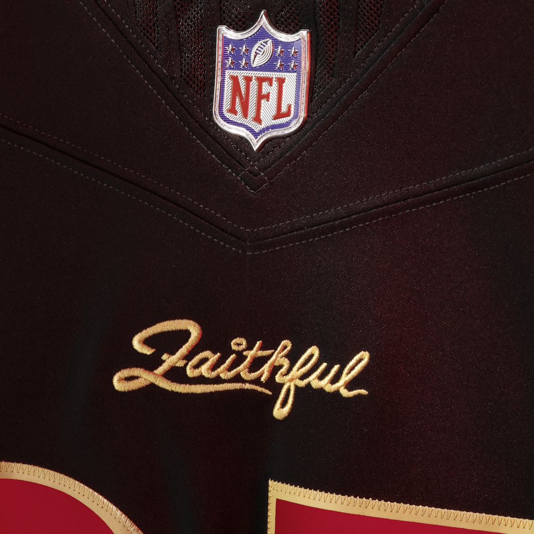 San Francisco 49ers Brock Purdy Nike Black Rivalries Collection Stitched Limited Jersey