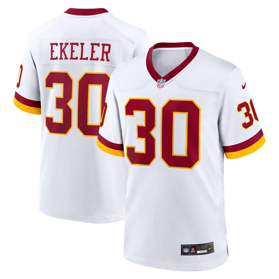 Washington Commanders Austin Ekeler Nike Burgundy Game Player Jersey