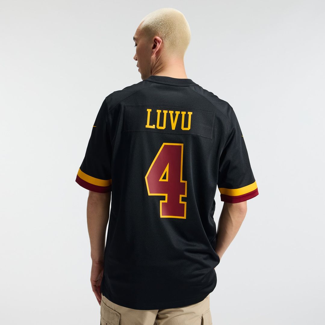 Washington Commanders Frankie Luvu Nike Burgundy Game Jersey
