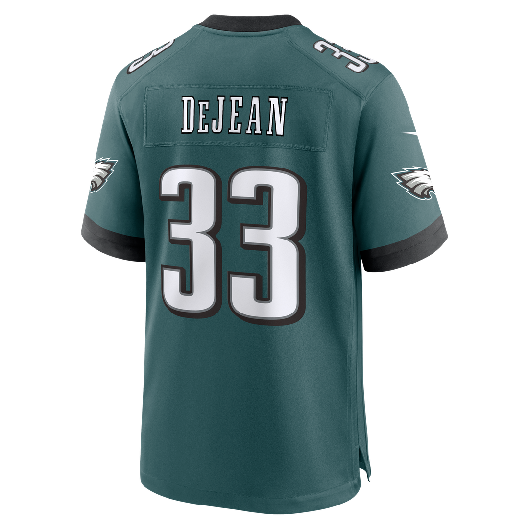 Philadelphia Eagles Cooper DeJean Nike White Game Jersey