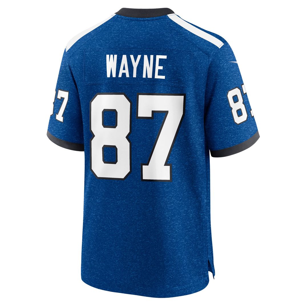 Indianapolis Colts Reggie Wayne Nike Royal Retired Player Game Jersey