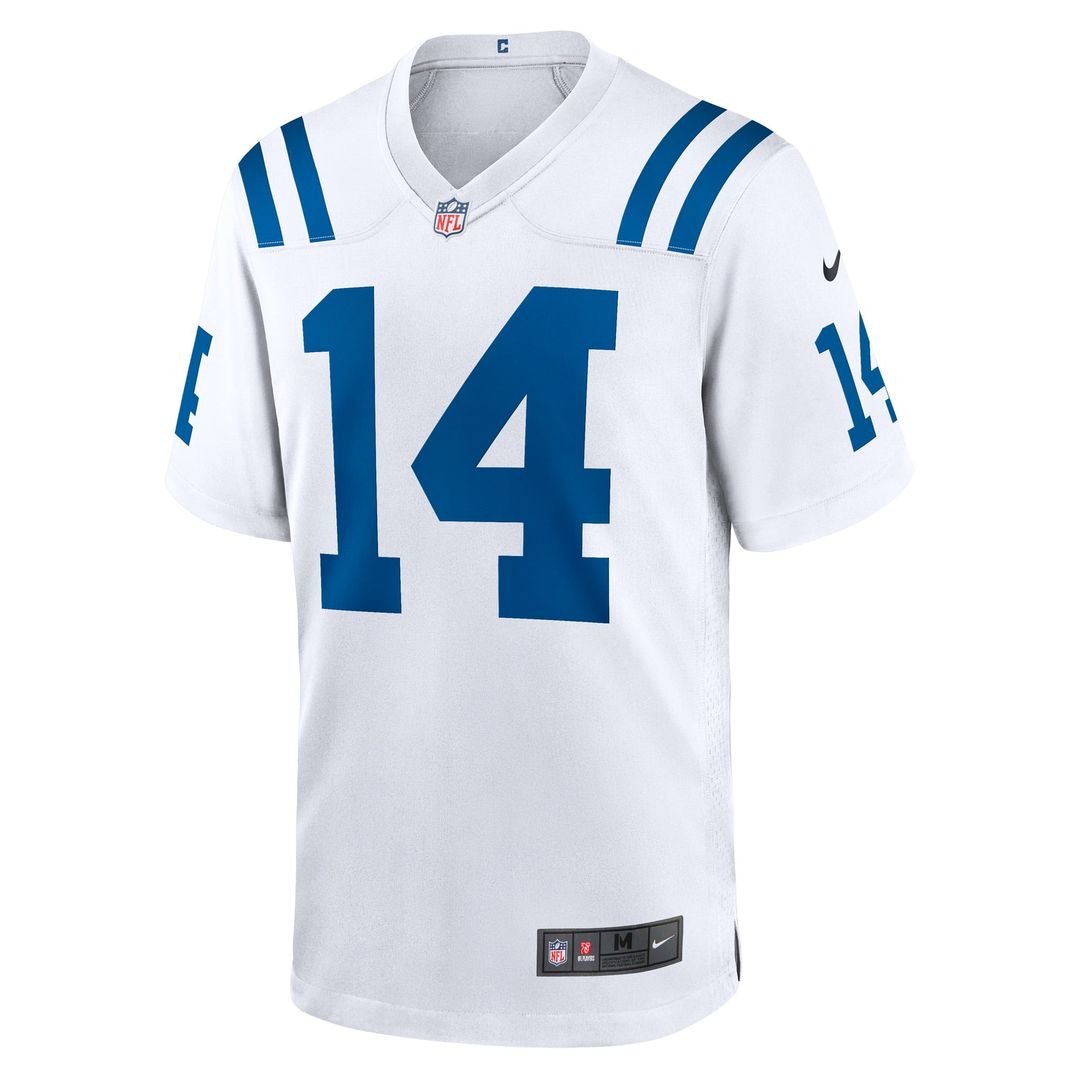 Indianapolis Colts Alec Pierce Nike White Away Game Player Jersey