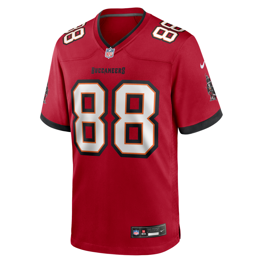Tampa Bay Buccaneers Cade Otton Nike Red Game Player Jersey