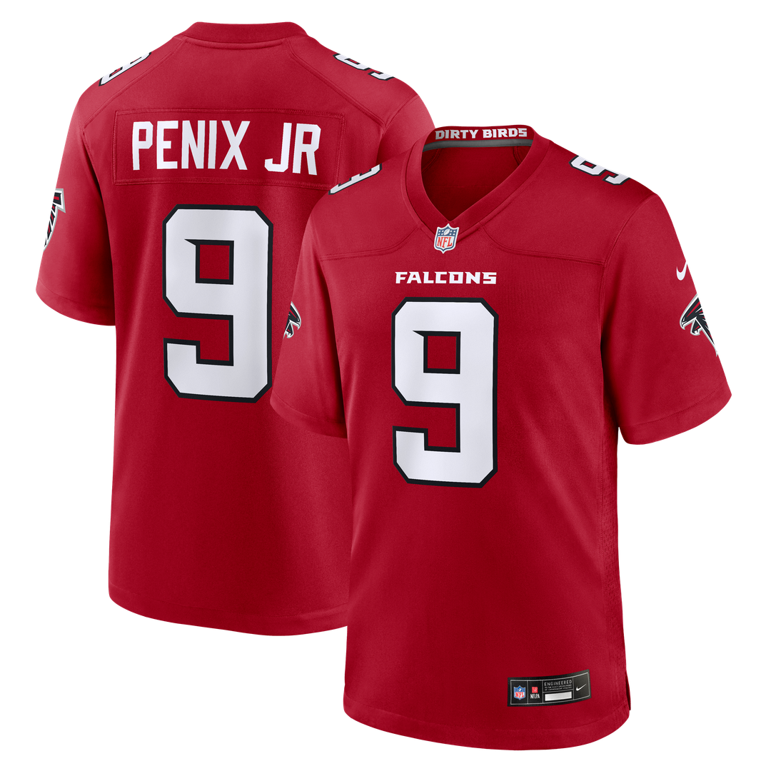 Atlanta Falcons Michael Penix Jr. Nike Black Alternate Game Jersey