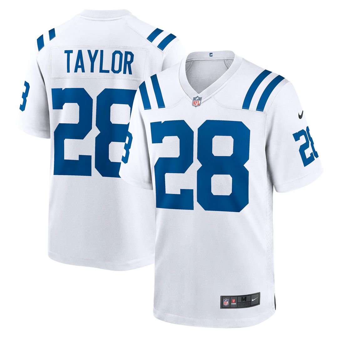Indianapolis Colts Jonathan Taylor Nike Royal Game Player Jersey
