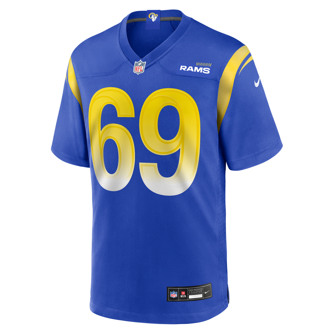 Los Angeles Rams Kevin Dotson Nike Royal Game Jersey