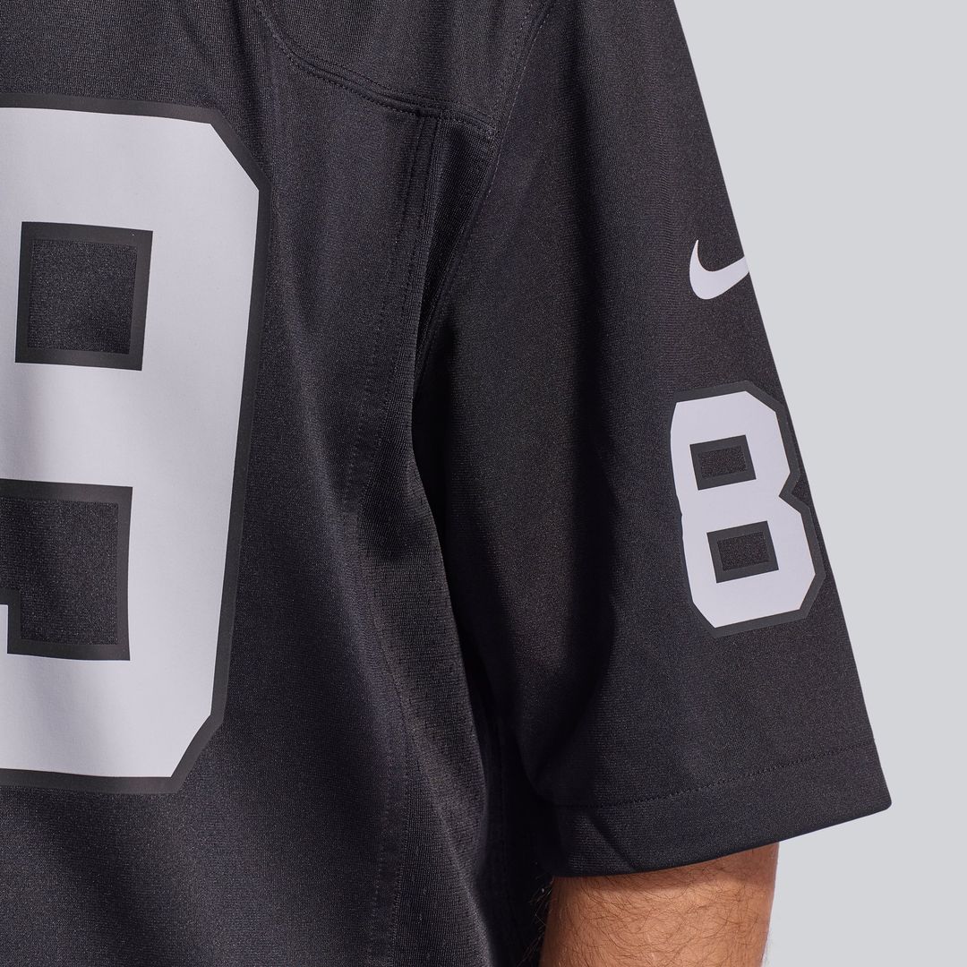 Las Vegas Raiders Brock Bowers Nike White Game Jersey