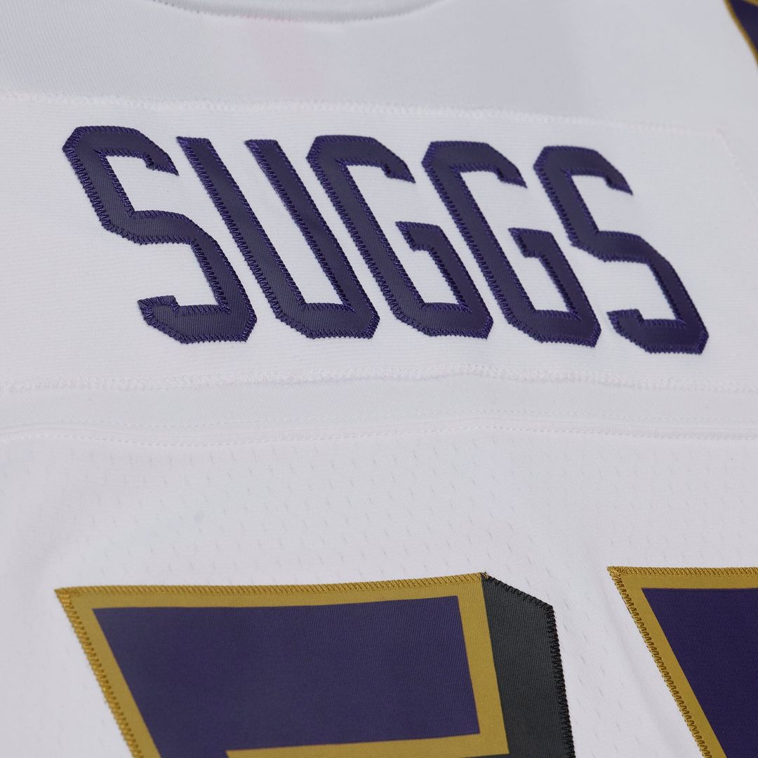 Baltimore Ravens Terrell Suggs Mitchell & Ness Purple 2003 Legacy Replica Jersey