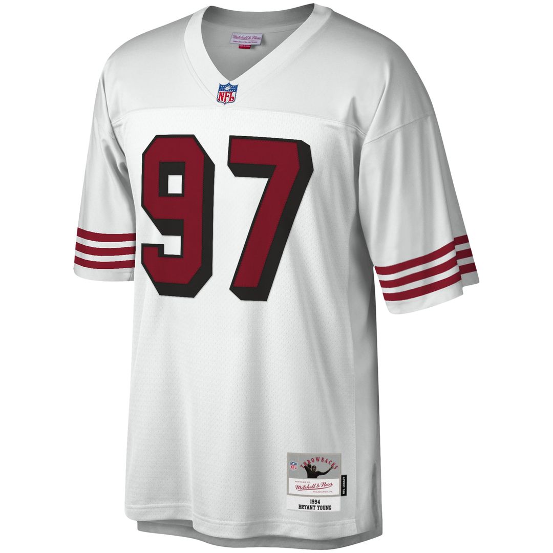 San Francisco 49ers Bryant Young Mitchell & Ness Scarlet Legacy Replica Jersey