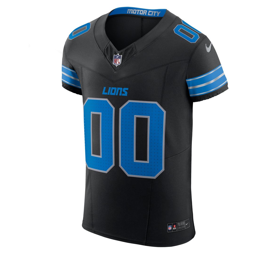 Detroit Lions Nike Blue Team Vapor F.U.S.E. Elite Custom Jersey