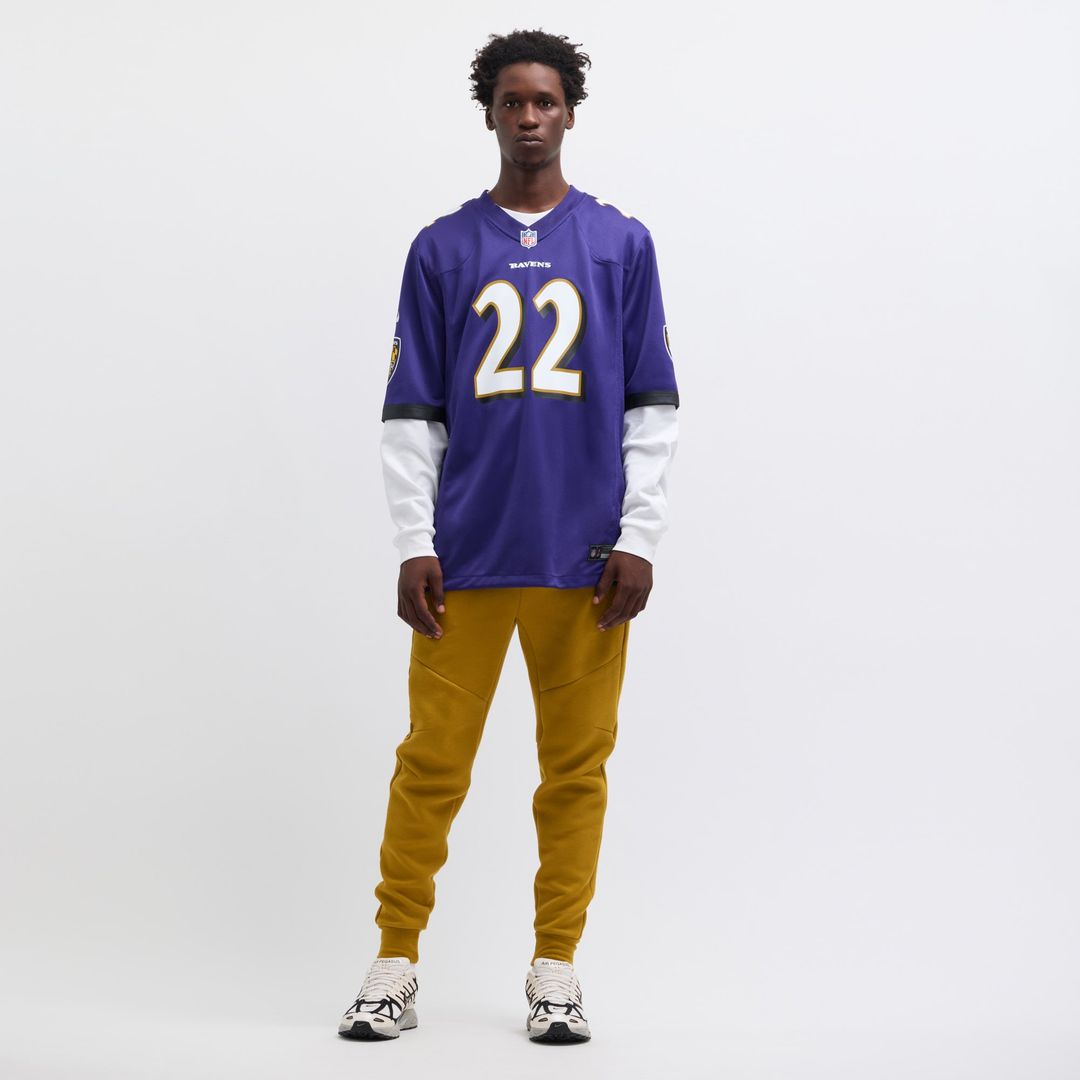 Baltimore Ravens Derrick Henry Nike Purple Game Player Jersey