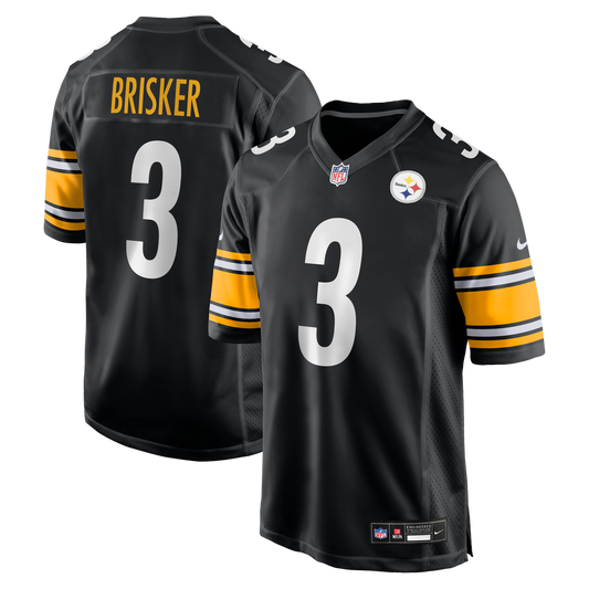 Pittsburgh Steelers Jaquan Brisker Nike Black Team Game Jersey