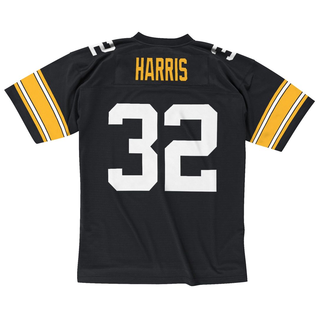 Pittsburgh Steelers Franco Harris Mitchell & Ness White Legacy Replica Jersey