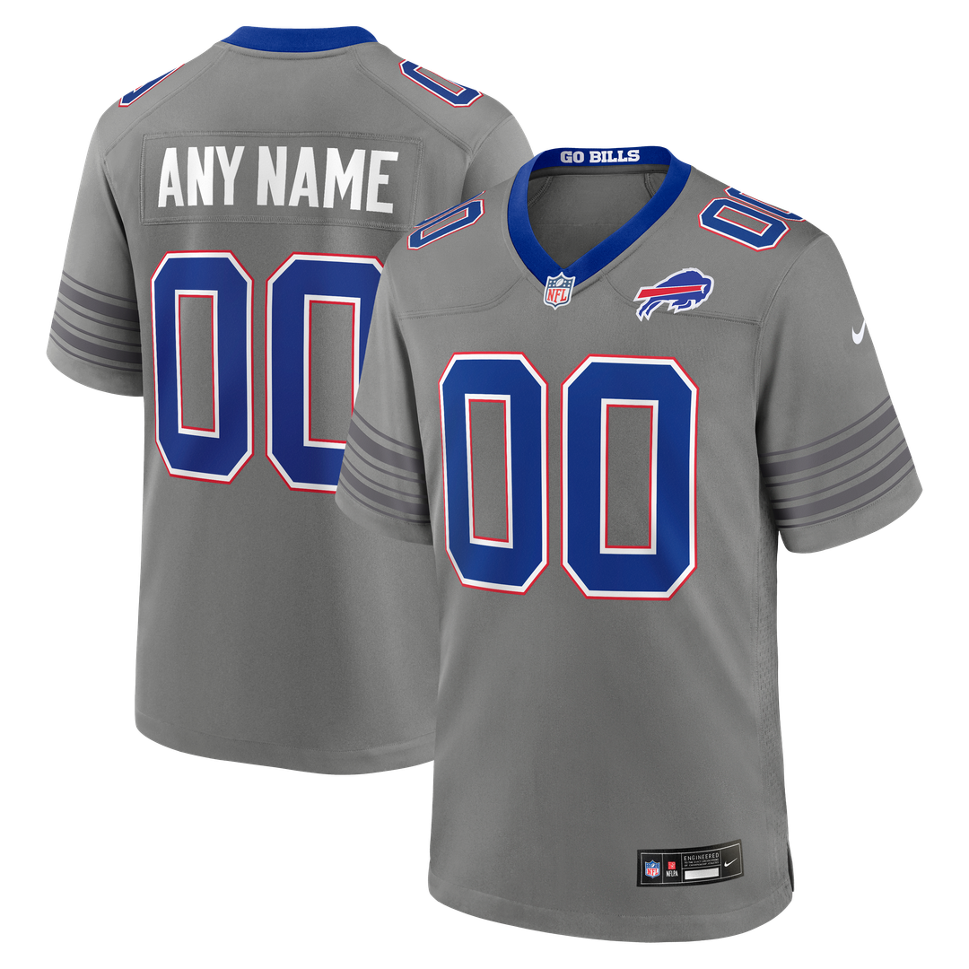 Buffalo Bills Nike White Custom Game Jersey