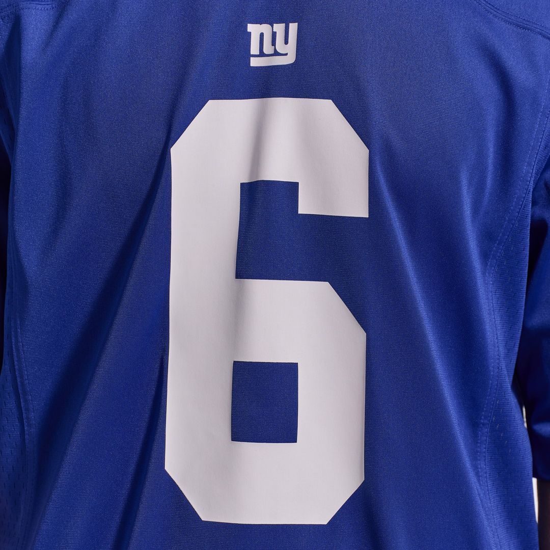 New York Giants Jaxson Dart Nike Red Alternate Century Red Game Jersey