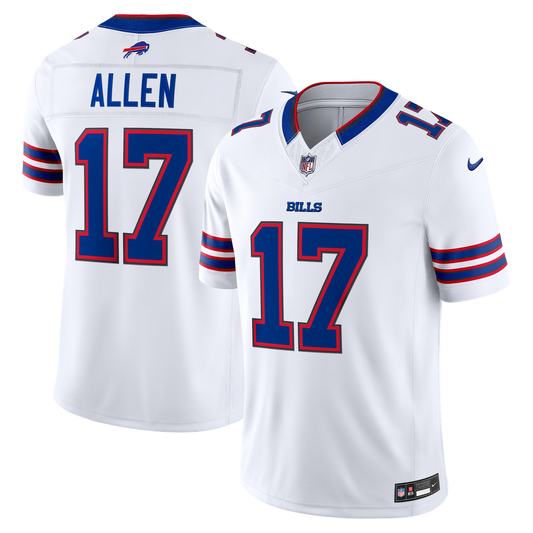 Buffalo Bills Josh Allen Nike White Vapor F.U.S.E. Stitched Limited Jersey