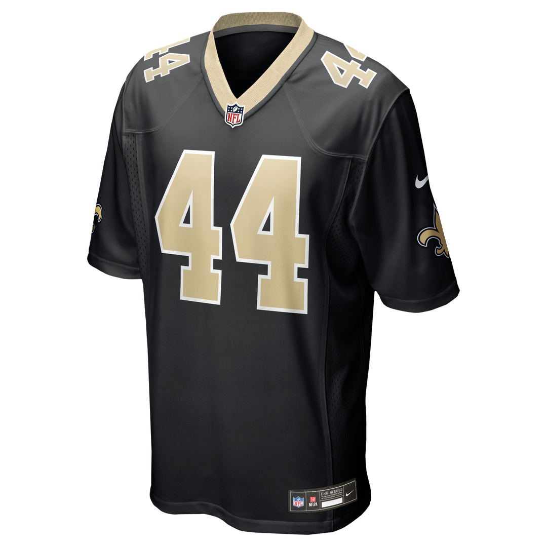 New Orleans Saints Isaiah Stalbird Nike Black Team Game Jersey