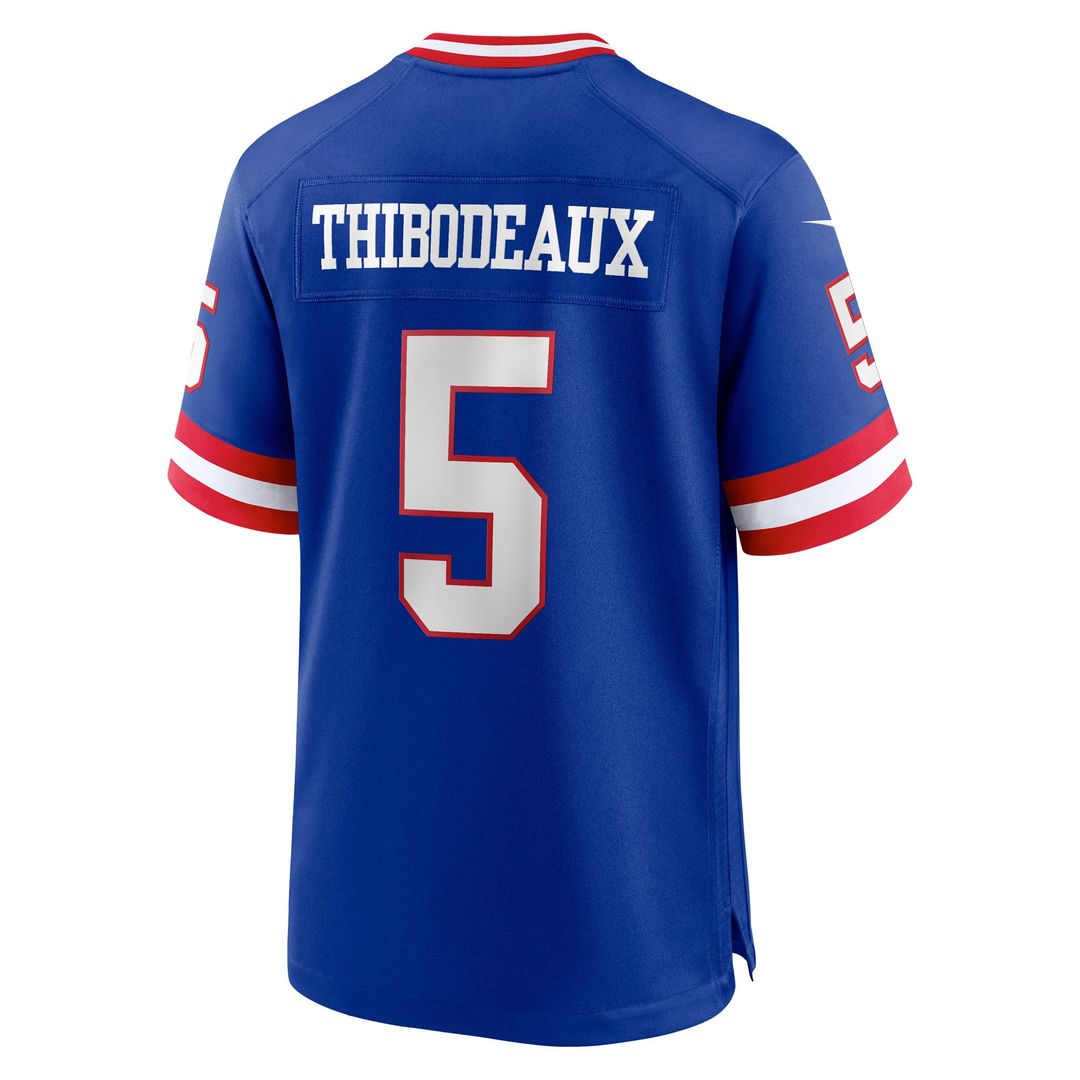 New York Giants Kayvon Thibodeaux Nike Royal Classic Player Game Jersey