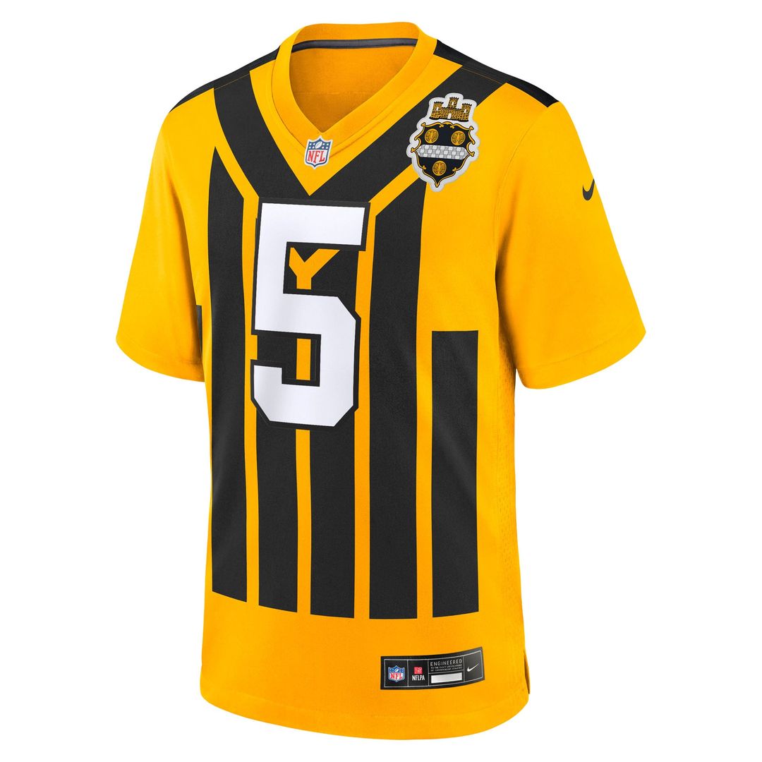 Pittsburgh Steelers Jalen Ramsey Nike Black Team Game Jersey