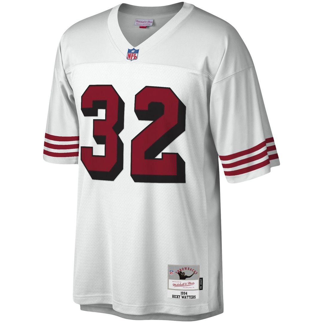 San Francisco 49ers Ricky Watters Mitchell & Ness Scarlet Legacy Replica Jersey