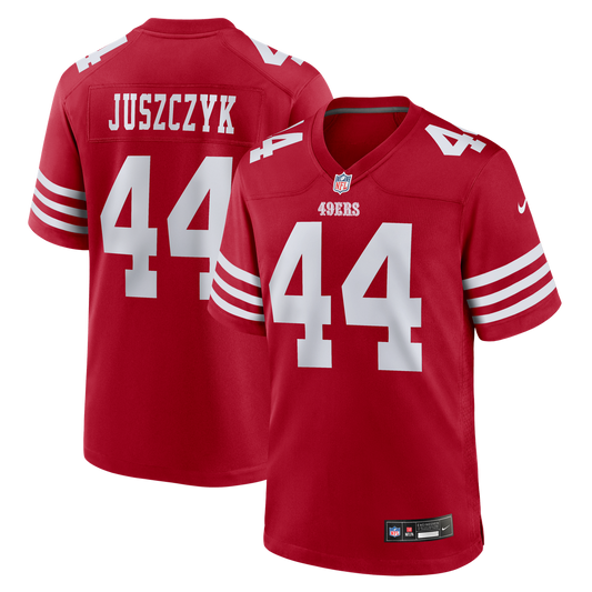 San Francisco 49ers Kyle Juszczyk Nike Scarlet Player Game Jersey